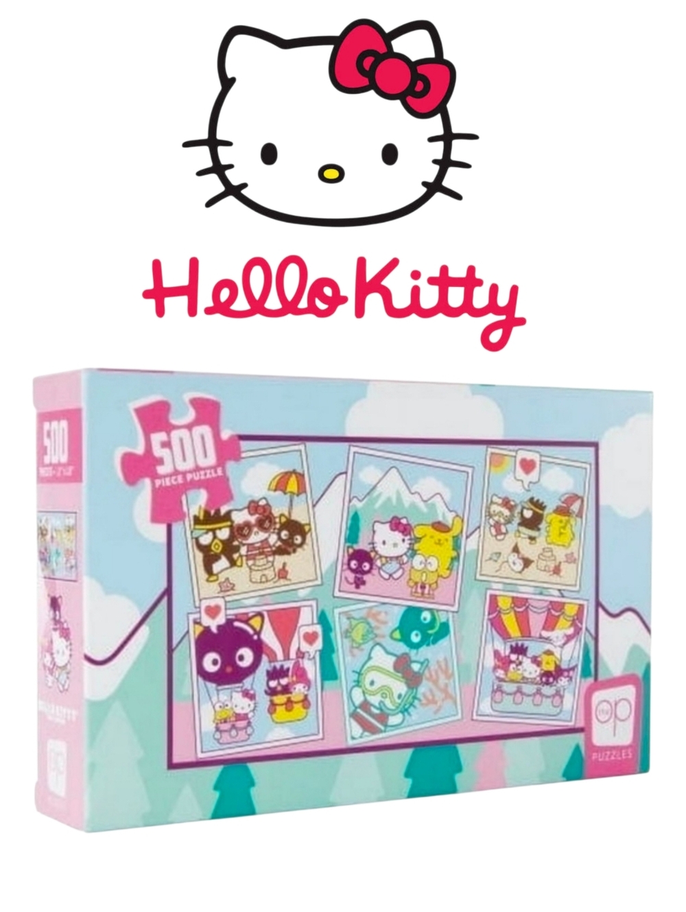 Hello Kitty And Friends 500-Piece Jigsaw Puzzle